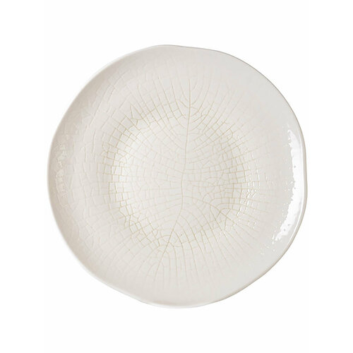 Блюдо для подачи изогнутое Rinart Kayla Akasya фарфоровое 28 см