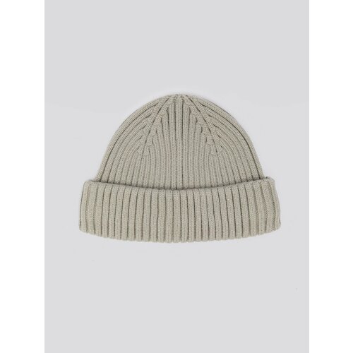 фото Шапка бини zolla, размер 54-58, серый