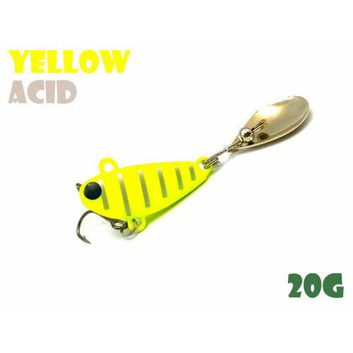 тейл спиннер uf studio buzzet bullet 25g orange acid Тейл-Спиннер Uf-Studio Buzzet Bullet 20g #Yellow Acid