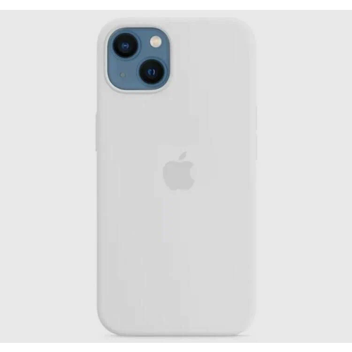 Силиконовый чехол для iPhone 13, белый