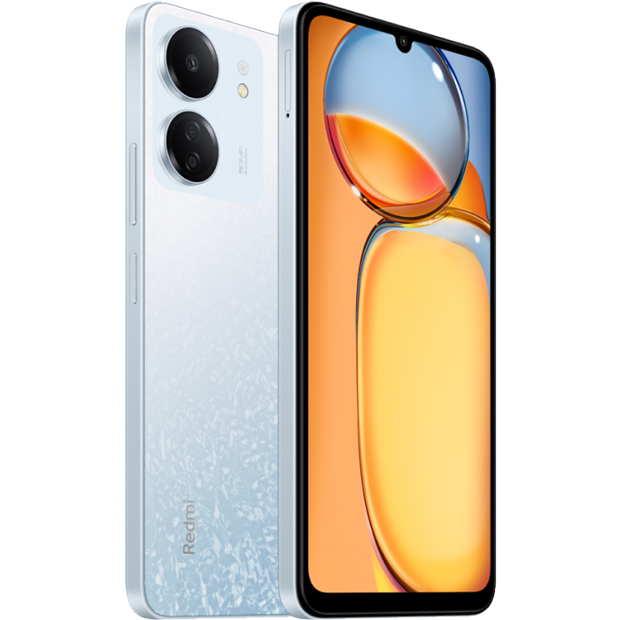 Смартфон Xiaomi Redmi 13C 8/256 ГБ RU, ледниковый белый