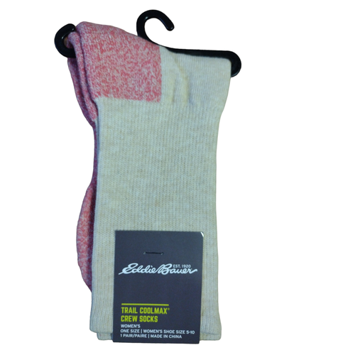 фото Носки eddie bauer, размер 5-10, белый