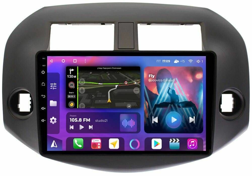 Магнитола FarCar для Toyota RAV4 2006-2012 на Android 12