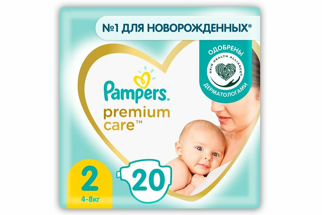 Подгузники Pampers Premium Care Mini 4-8 кг