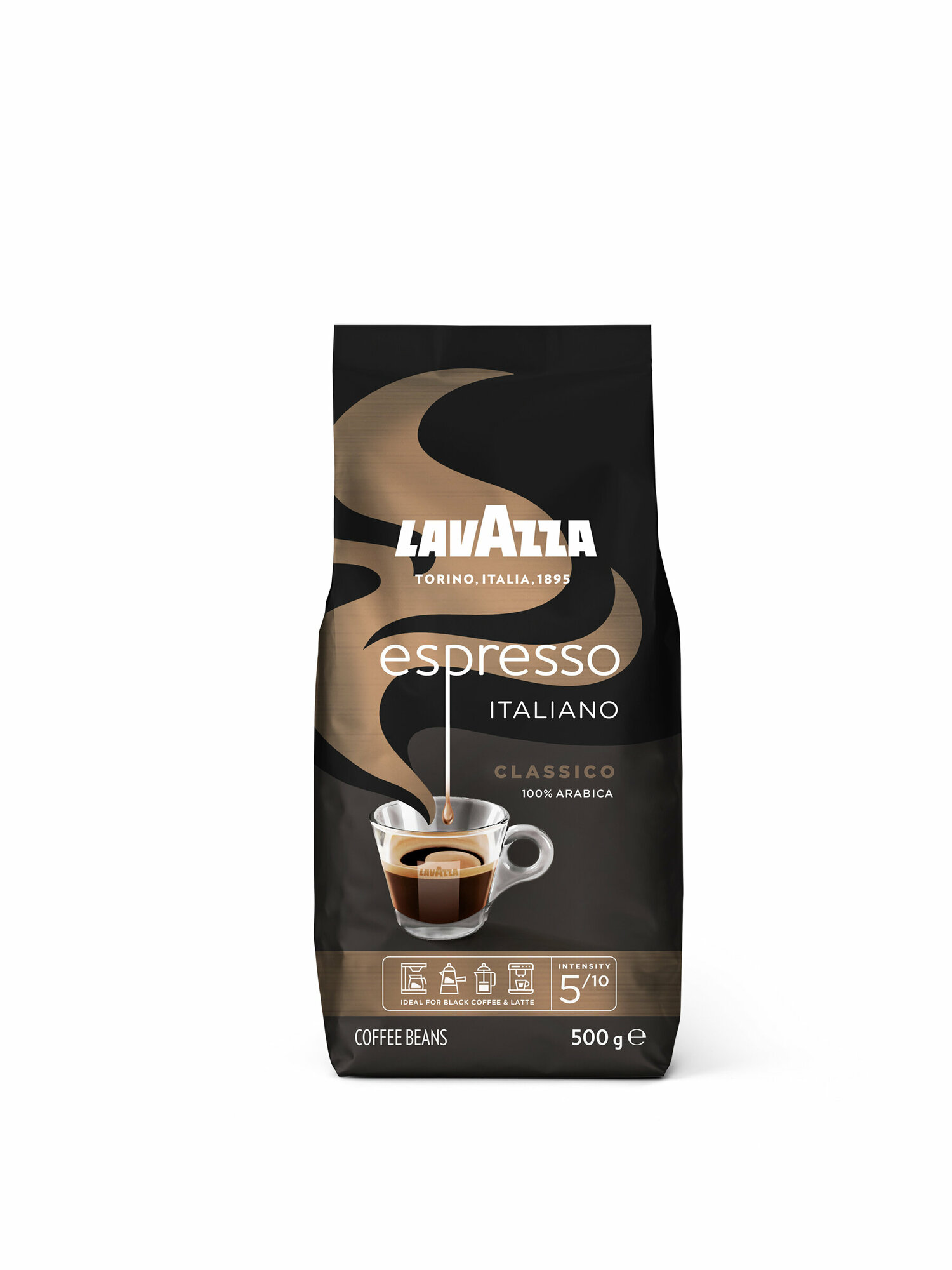 Кофе в зернах Lavazza Espresso Italiano Classico, 500гр