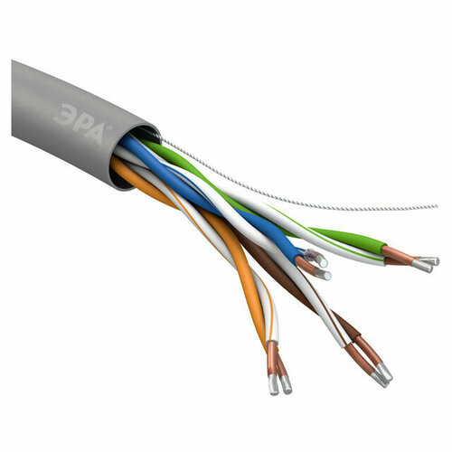 Кабель компьютерный UTP4 cat5e ЭРА Simple 25м