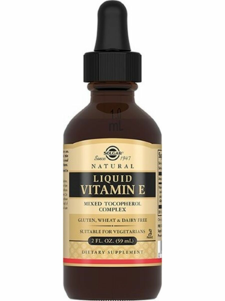 Витамин E Solgar Витамин Е / Liquid Vitamin E фл 59 мл 1 шт