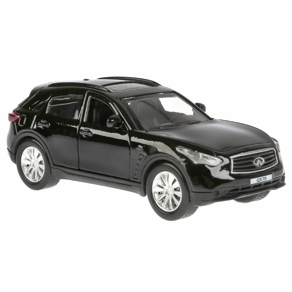 Машина металл INFINITI QX70 длина 12 см, Технопарк QX70-BK