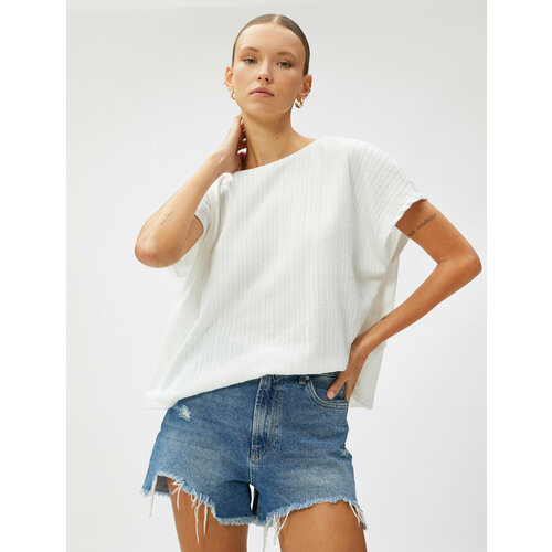 фото Футболка koton, размер m, белый