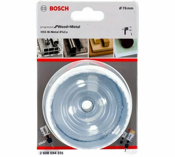 Коронка биметаллическая Bosch - фото №16