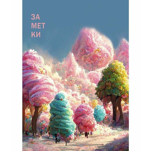 Книга для записей А6 64л Сказочное место КанцЭксмо книга для записей а6 64л веселая собачка канцэксмо