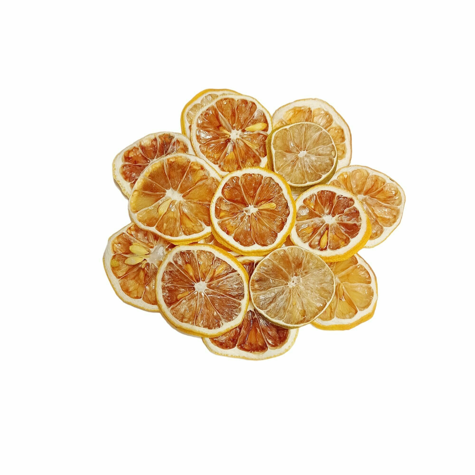 Лимоны сушеные для рукоделия, 15 шт
