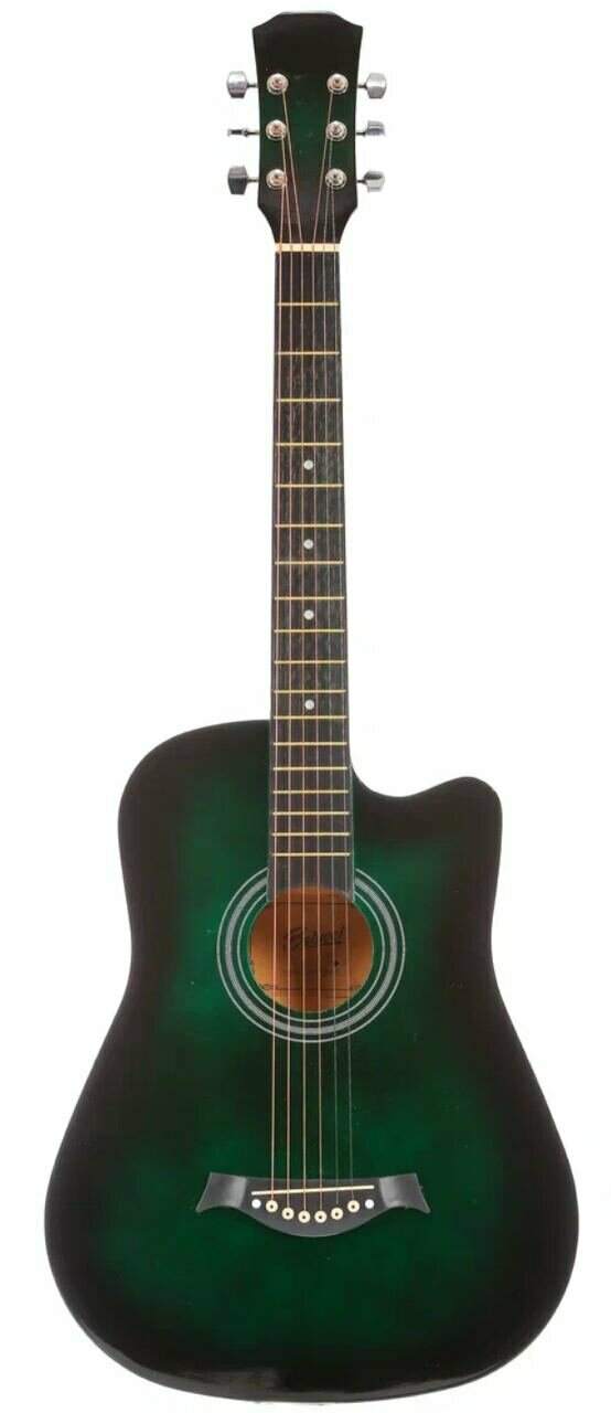 Гитара акустичсекая 7/8 Belucci BC3810 Зеленная глянец