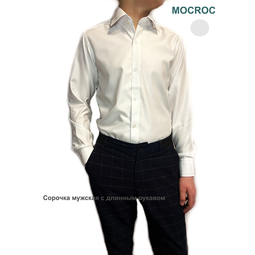фото Рубашка mocroc, размер 4xl/49-50, белый