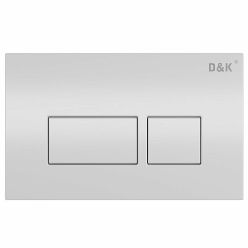 D&K Berlin DB1439016 Накладная панель смыва для унитаза (белый) 8050 887129 клавиша большого смыва совместима с wisa