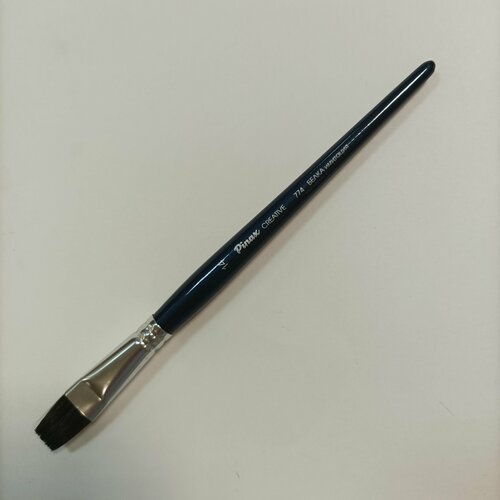 Кисть белка имитация Creative плоская N 14 короткая ручка Pinax кисть щетина плоская 10 короткая ручка дерево creative pinax 154010