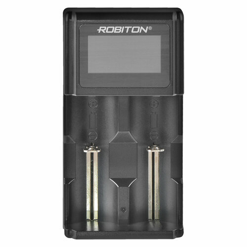 Зарядное устройство ROBITON MasterCharger 2H Pro 2 зарядное устройство для аккумуляторных батареек c евровилкой для заряда от сети для батареек 10440 14500 16330 16340 16650 14650 18350 18500 18650 26650
