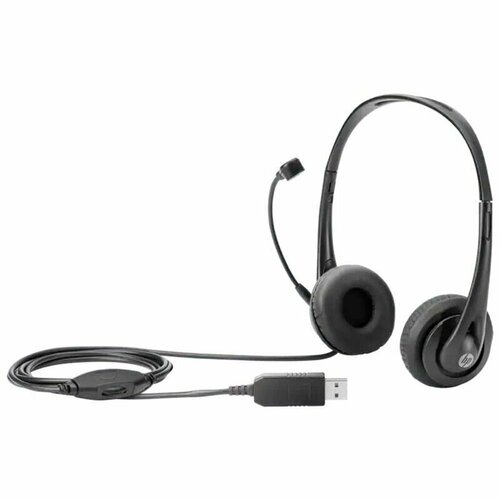 Гарнитура HP Stereo USB Headset T1A67AA гарнитура проводная j11 stereo headset