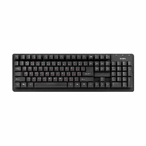 SVEN Standard 301 USB Black клавиатура sven 301 standart белый