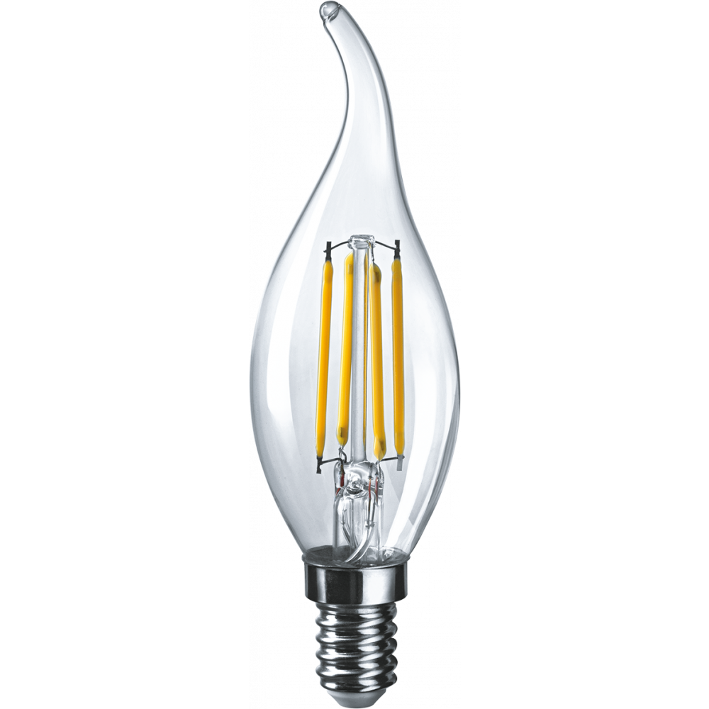 Лампа филаментная Онлайт LED OLL-F-FC35-10ВТ-Е14-2700К - фото №9