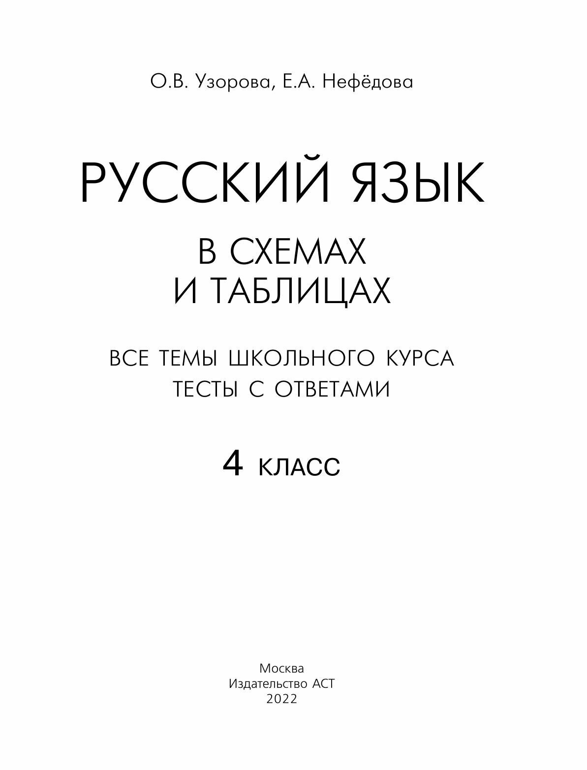 Русский язык в схемах и таблицах. Все темы школьного курса 4 класса с тестами. - фото №11