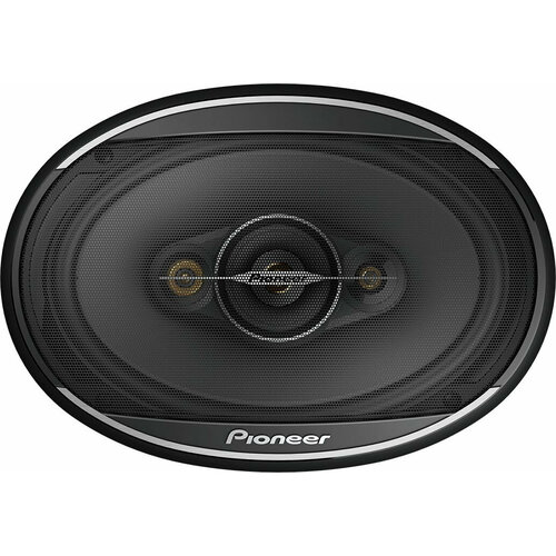 Колонки автомобильные Pioneer TS-A6968S 450Вт 92дБ 4Ом 15x23см 6x9дюйм ком2кол коаксиальные четырехполосные 6708₽
