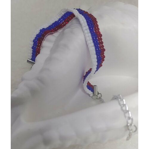 фото Плетеный браслет сувенирный, 1 шт., размер 17 см, размер one size fsb1