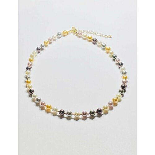 Чокер Майорка, жемчуг имитация