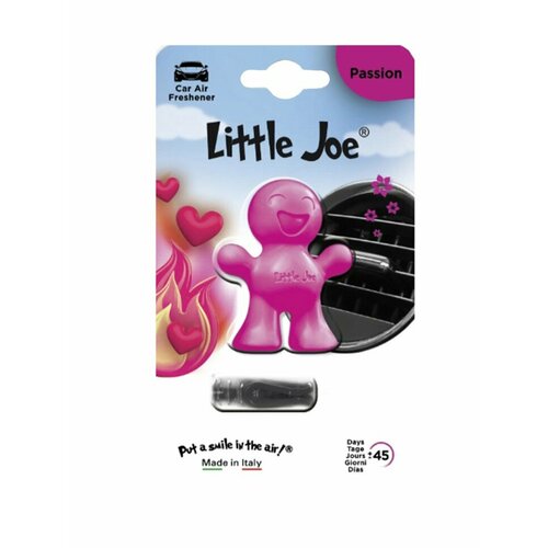 Little Joe - ароматизатор автомобильный в дефлектор passion (страсть pink)