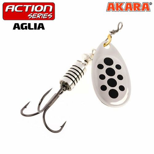 фото Блесна вращающаяся akara action series aglia 1 4 гр. 1/7 oz. a01