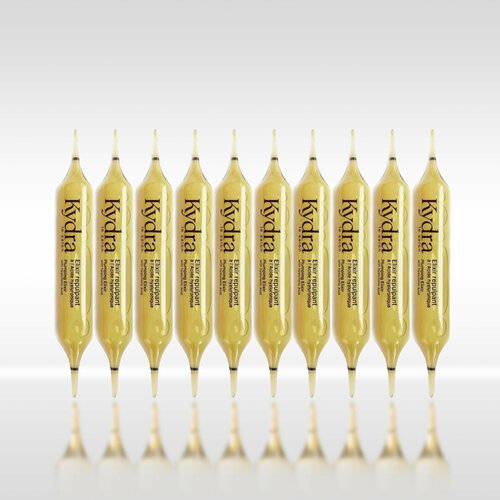 KYDRA Plumping Elixir, Интенсивный эликсир-уход с гиалуроновой кислотой, 10*10 мл + флакон + распылители для ампул