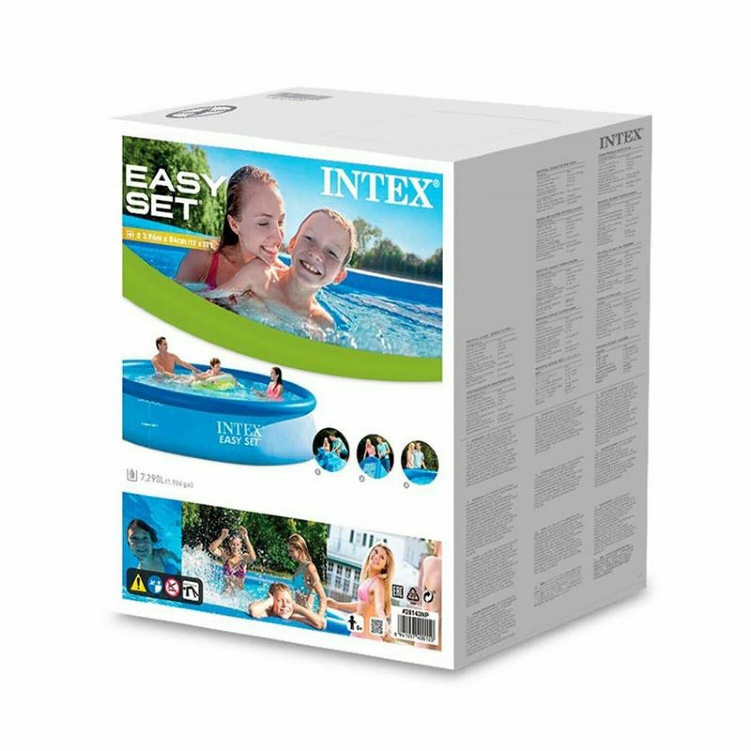 Бассейн надувной INTEX Easy Set 396х84см, арт. 28143 - фотография № 12