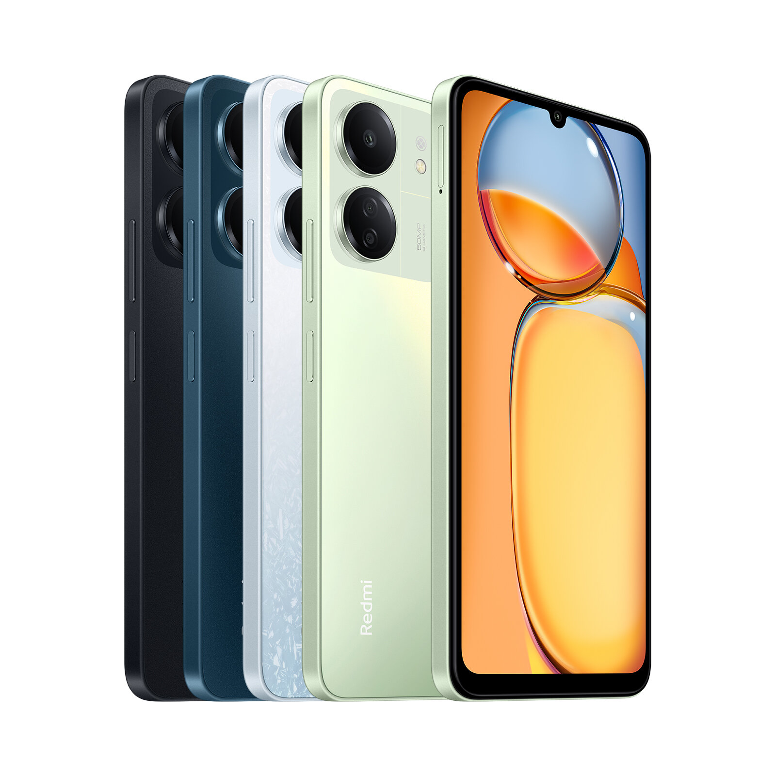 Смартфон Xiaomi Redmi 13C 8/256 ГБ RU, Dual nano SIM, ледниковый белый — фото 1