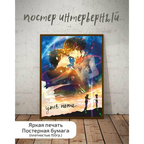 Постер аниме Твоё имя