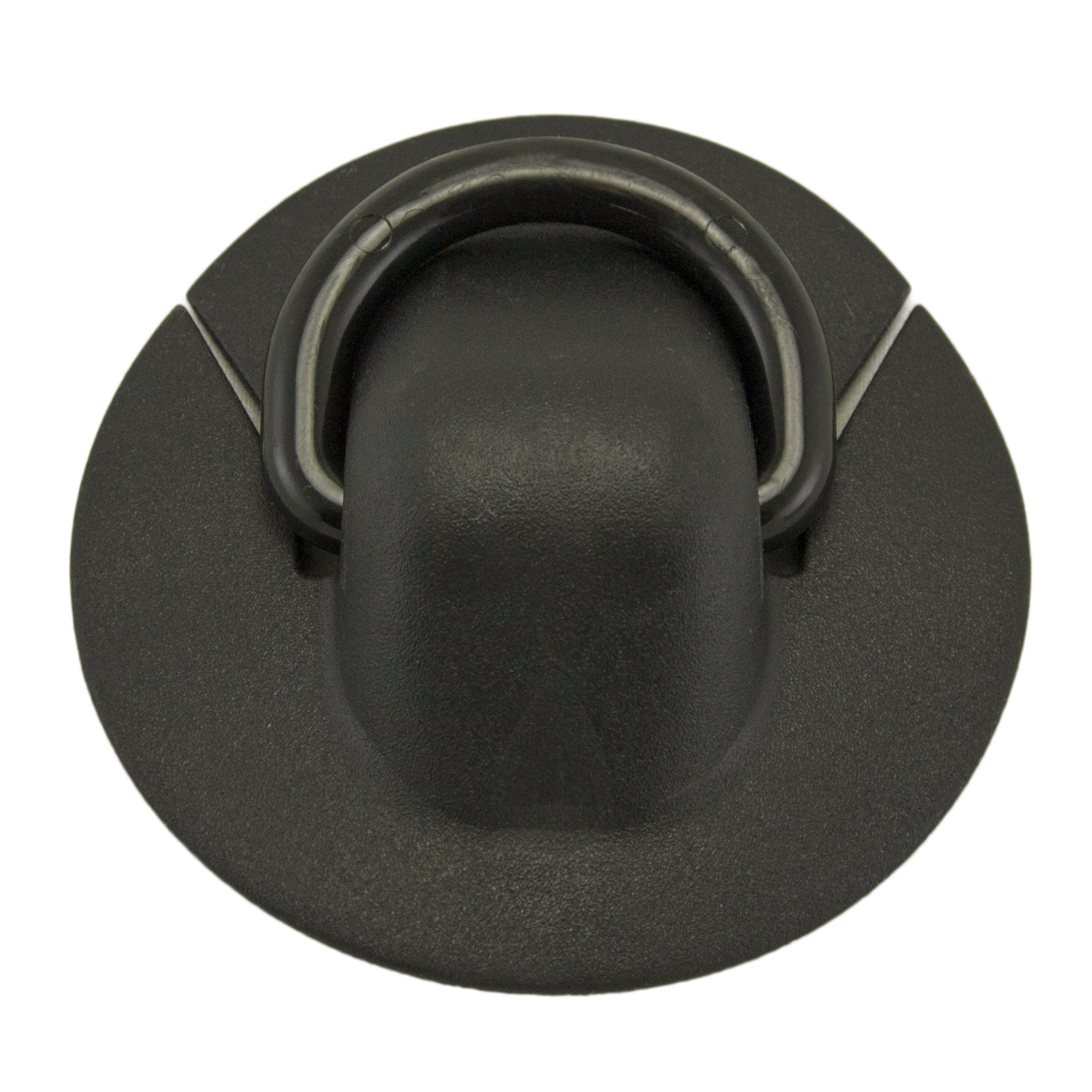 Буксир с полукольцом MIN №1.1 черный 6шт