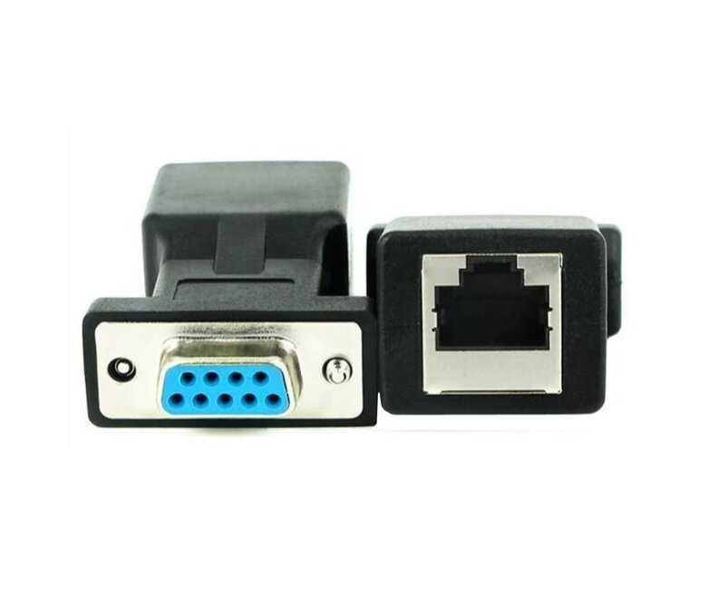 Переходник RJ45 на DB9 9 pin мама