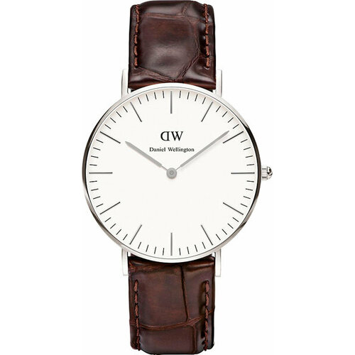 Наручные часы Daniel Wellington, белый, серебряный daniel wellington grand petite melrose 36mm