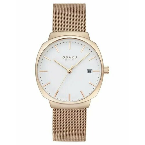 фото Наручные часы obaku, золотой, белый