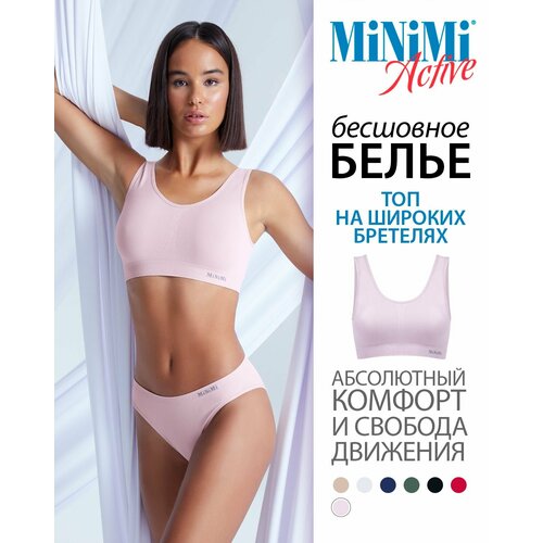 Топ MiNiMi, размер 46/48 (M/L), розовый