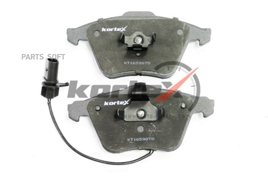 KORTEX KT1659STD Колодки торм. AUDI A4A6A8 02 перед. к-т KT1659STD