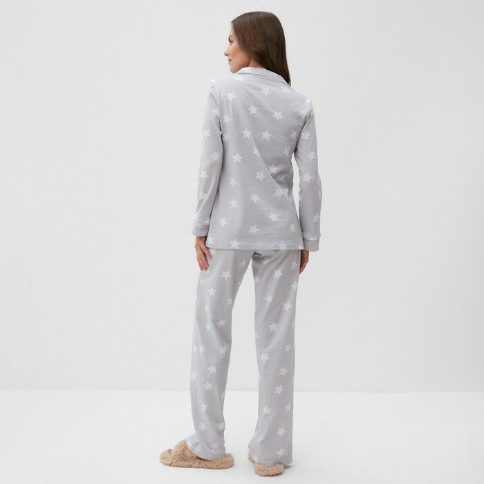 Пижама женская (рубашка и брюки) KAFTAN "Star" размер 40-42 - фотография № 19