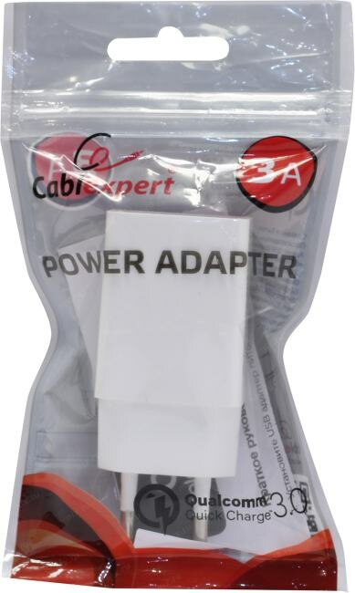 Сетевое зарядное устройство Cablexpert MP3A-PC-16, белый - фото №16