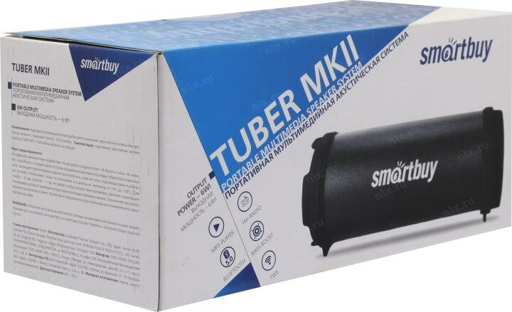 портативная колонка 6вт tuber mkii (bluetooth, fm, mp3, формат 1.0) smartbuy, sbs-4100 - фото №20