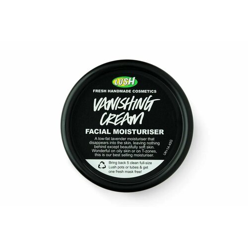 Lush Увлажняющий крем New Vanishing Cream Self-Preserving 45 гр