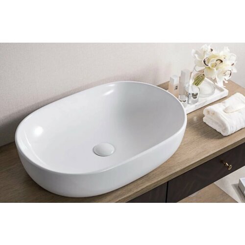 Раковина 60x42 см BelBagno BB1084 полка bagno