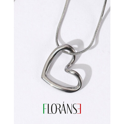Колье FLORANSE, длина 40 см, серебристый