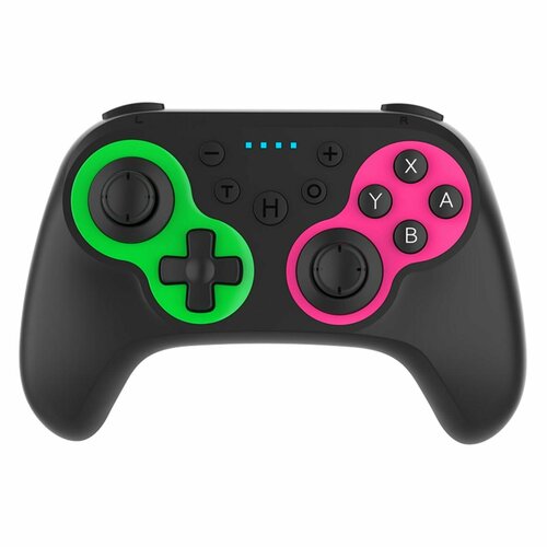 Геймпад для Switch Code Striker mini (GNS01BM) Green/Pink геймпад для switch code striker mini gns01bm purple yellow