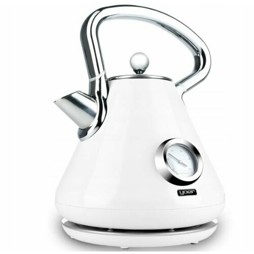 Чайник электрический Yoer Crystal 3000 Вт белый 1787200₽
