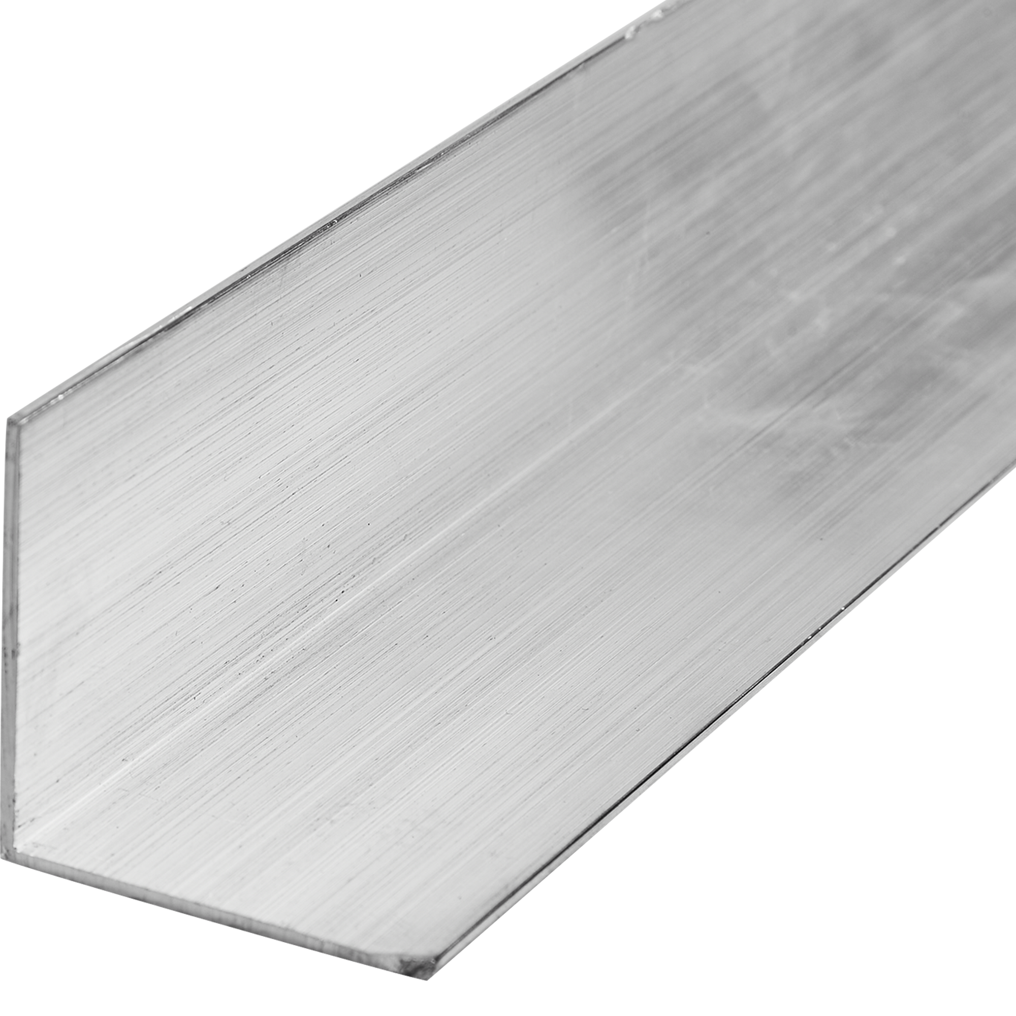 фото L-профиль с равными сторонами 40x40x1.5x2700 мм, алюминий, цвет серый