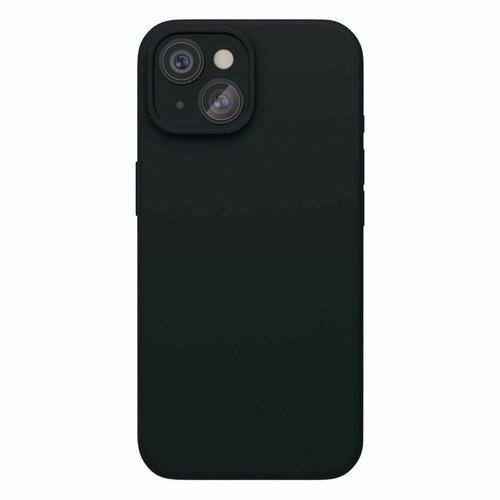 Чехол vlp Tint Silicon iPhone 15 Plus MagSafe Black